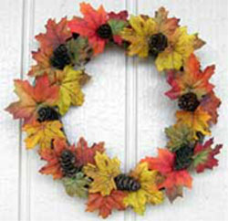 fall grapevine wreath