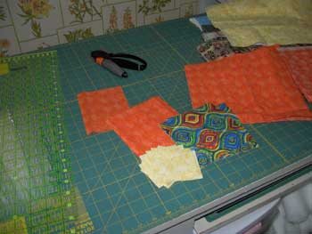 fabric for grocery bag holder