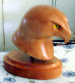 Wood Carved Eagle