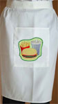 apron with emproidery