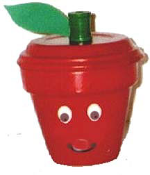 Clay Pot Apple Clay Pot Apple