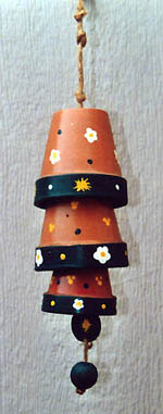 Clay Pot Wind Chimes