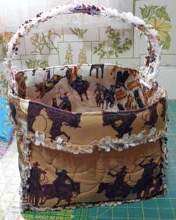 quilted rag bag quilted rag bag