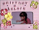 scrapbook picture frame